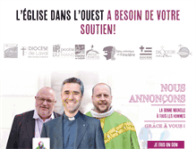 Tablet Screenshot of denier-ouest.com